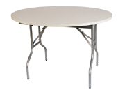 Mesa de MDF Redonda 1m ou 1,20m Pé Dobrável, modelo M 2051
