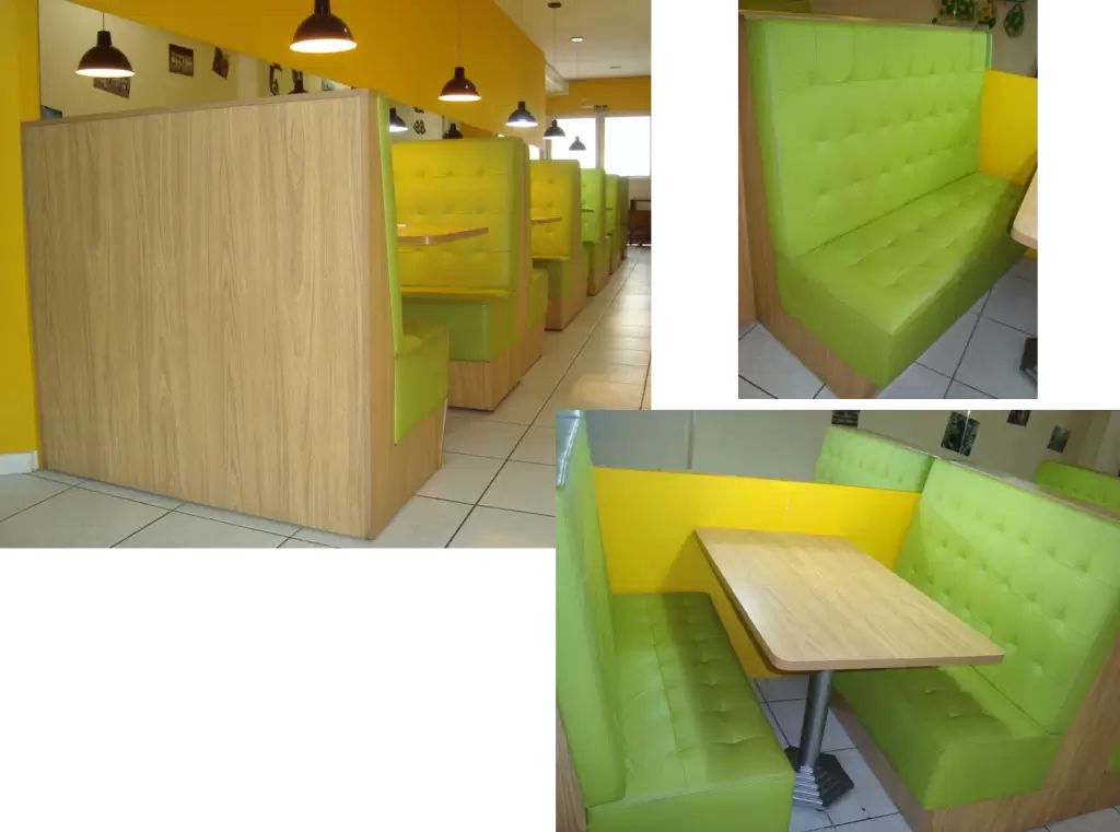 Booths e Mesas Retangulares 2