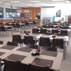Cadeiras para restaurantes e Refeitório industrial