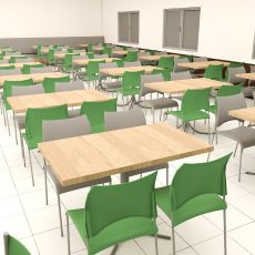 Medidas de mesas de restaurantes