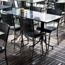 Medidas e distanciamentos de mesas de Restaurante