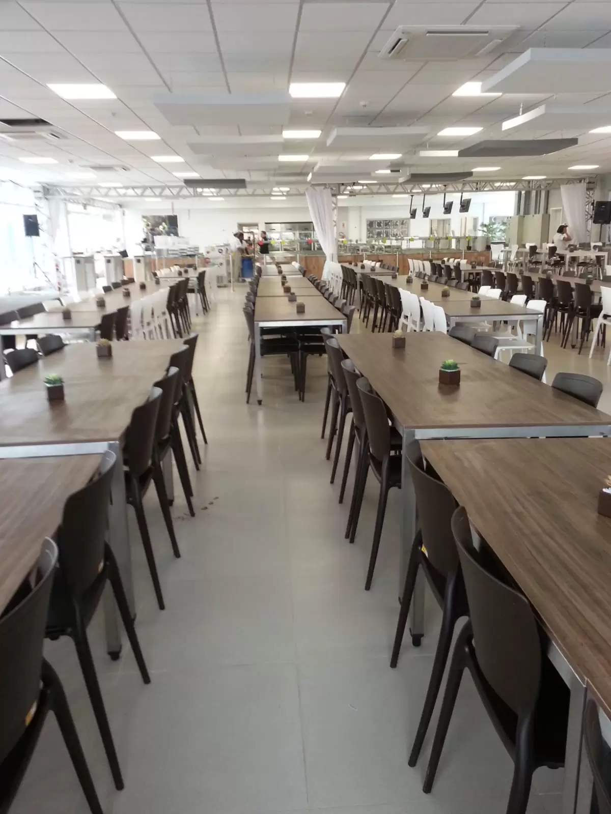 Refeitorios, cozinha industrial, alimentação coletiva