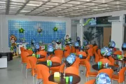 Mesas e cadeiras para Buffet Infantil